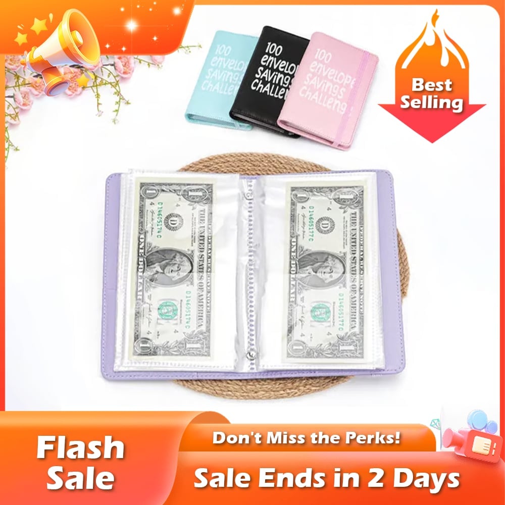 💥LAST DAY SALE 50% OFF💥100 Days Budget Storage Book