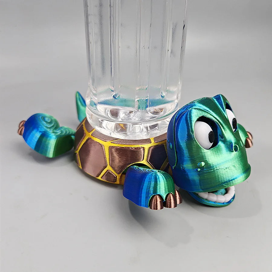🔥Last Day Promotion 70% OFF💥Interactive 3D-Printed Turtle Coasters