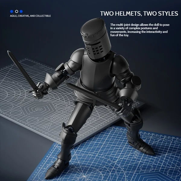 ⚔️🛡️DIY Medieval Warrior Strong Magnetic Removable Articulated Doll (BUY 4 FREE SHIPPING)