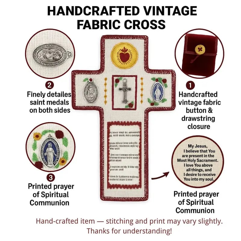Handmade Catholic Prayer Pocket✝️