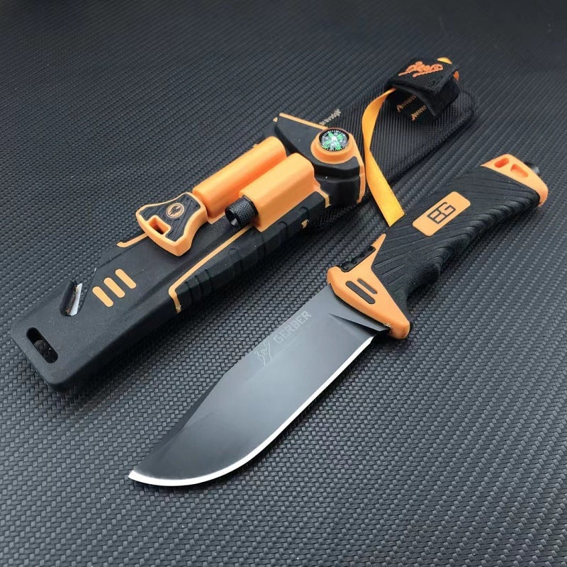 Bell survival knife camping knife