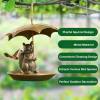 Father's Day Sale 50% Off🐦Girl Next Door Animal Bird Feeder with Umbrella