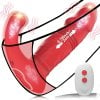 SHEMESIX - Female Masturbation Vibrator - Wireless Remote Control Wearable G-Spot Stimulation Imitation Penis Retractable Vibrator