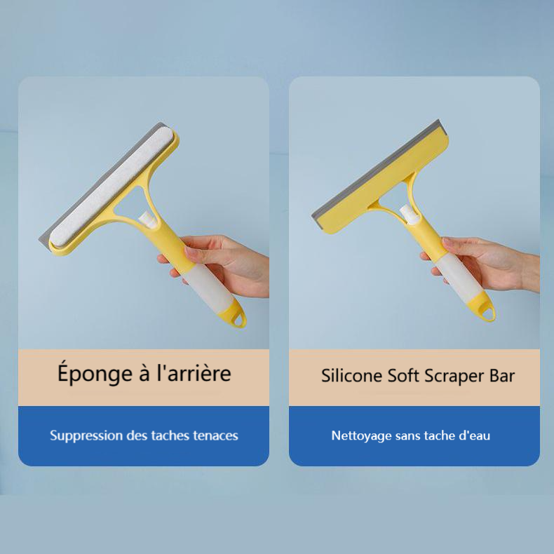 Offre à durée limitée🔥Grattoir de nettoyage de vitres 3 en 1