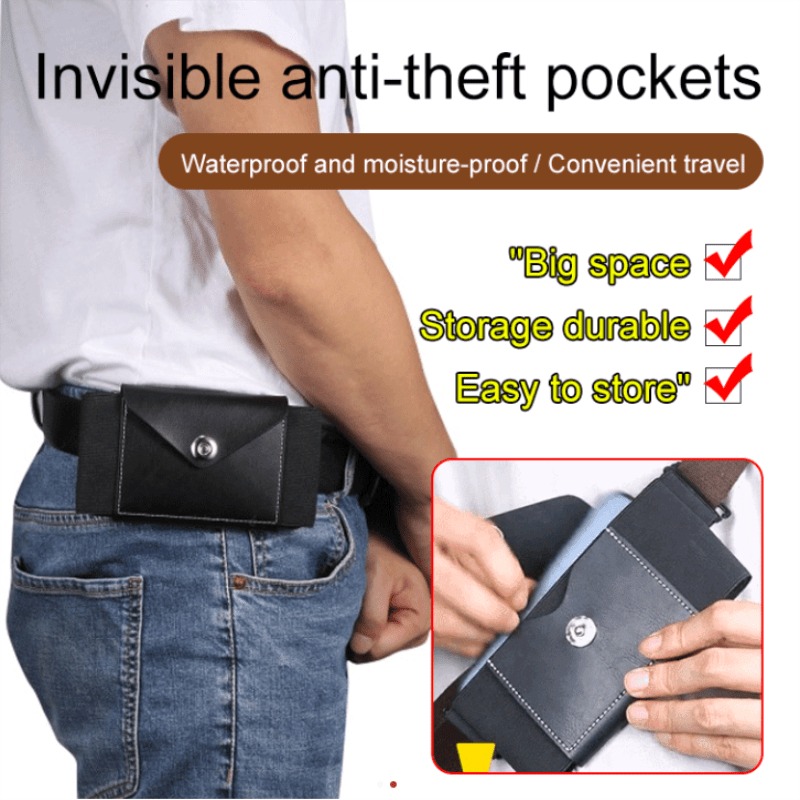 (🎅EARLY CHRISTMAS SALE-49% OFF) Invisible Anti-theft Stretch Belt Bag-BUY 2 FREE SHIPPING