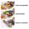 (🎅Early Christmas Sale- 49% OFF)Stainless Steel Roll Up Dish Drying Rack(Foldable)
