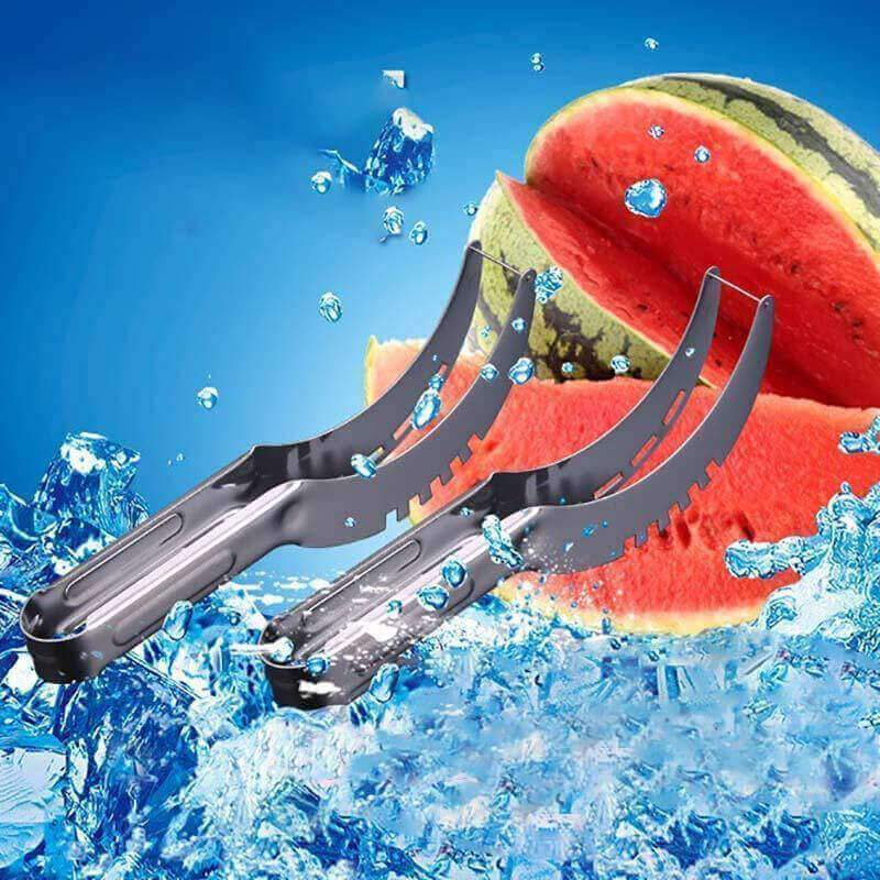 (🔥Hot Summer Sale - 50% OFF)Stainless Steel Watermelon Slicer