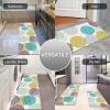 HEBE Anti Fatigue Kitchen Rug Sets 2 Piece Non Slip Kitchen Mats for Floor Cushioned Kitchen Rugs and Mats Waterproof Comfort Standing Mat Runner for Kitchen,Home Office,Sink,Laundry