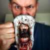 💝Last day discount-75%Off💝Handmade Gothic Vampire Half Face Mug