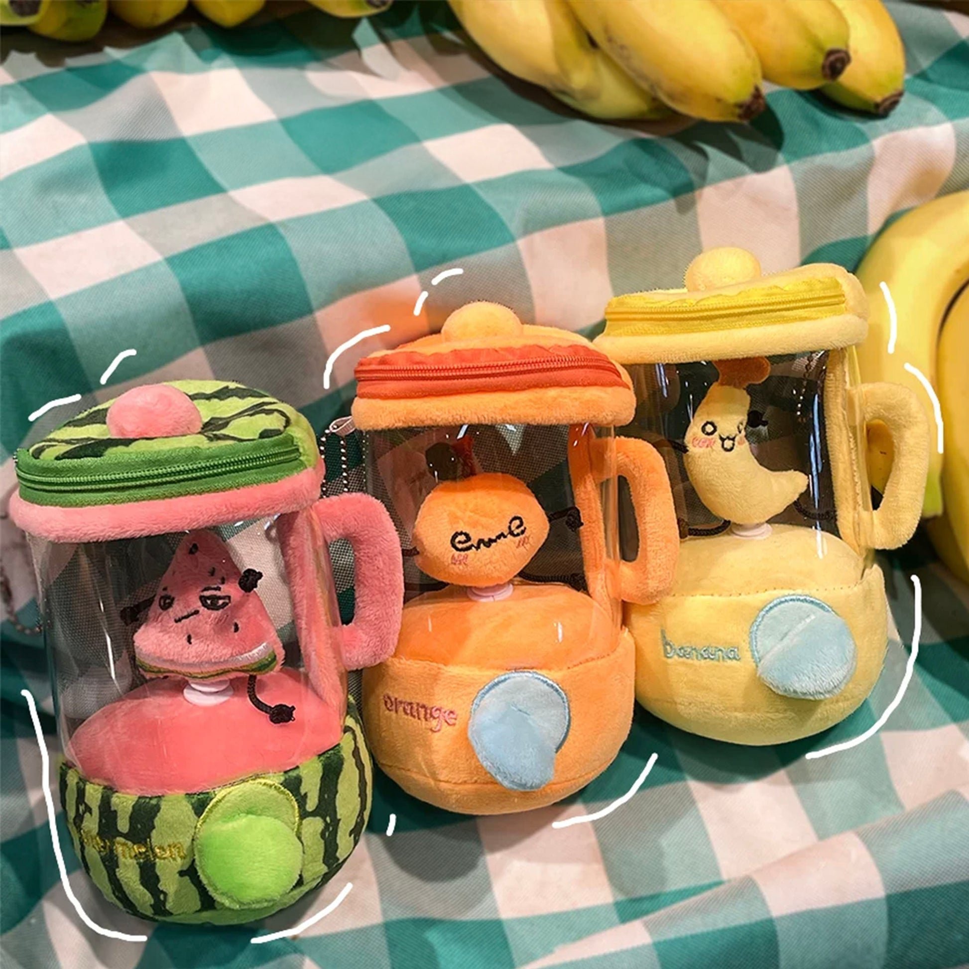 🍂TikTok Fall Sale — Last Day 70% OFF🎉Fruit Blender Rotating Plush Toy🍌🍉🍊