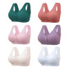 🎉Buy 1 Get 3 (3packs) - COMFORTABLE FRONT-CLOSURE WIRELESS PLUS SIZE BUTTON BRA