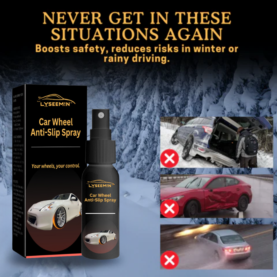 🎁TikTok Last Day Sale - 70% OFF🔥Car Wheel Anti-Slip Spray