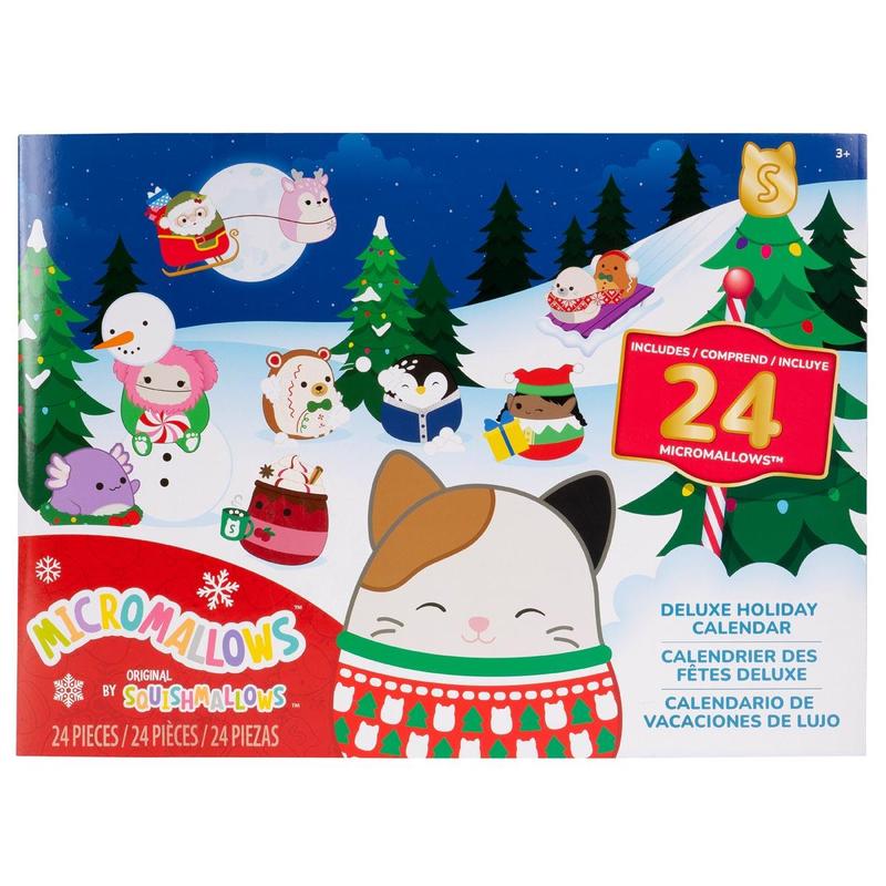 🎁TikTok Last Day Sale - 70% OFF🎅2026 Squishmallows 24-Day Micromallows Holiday Plush Advent Calendar