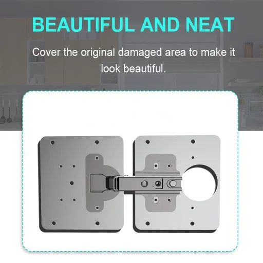 (🌲Early Christmas Sale- SAVE 48% OFF)CABINET HINGE REPAIR PLATE(buy 2 get 1 free now)