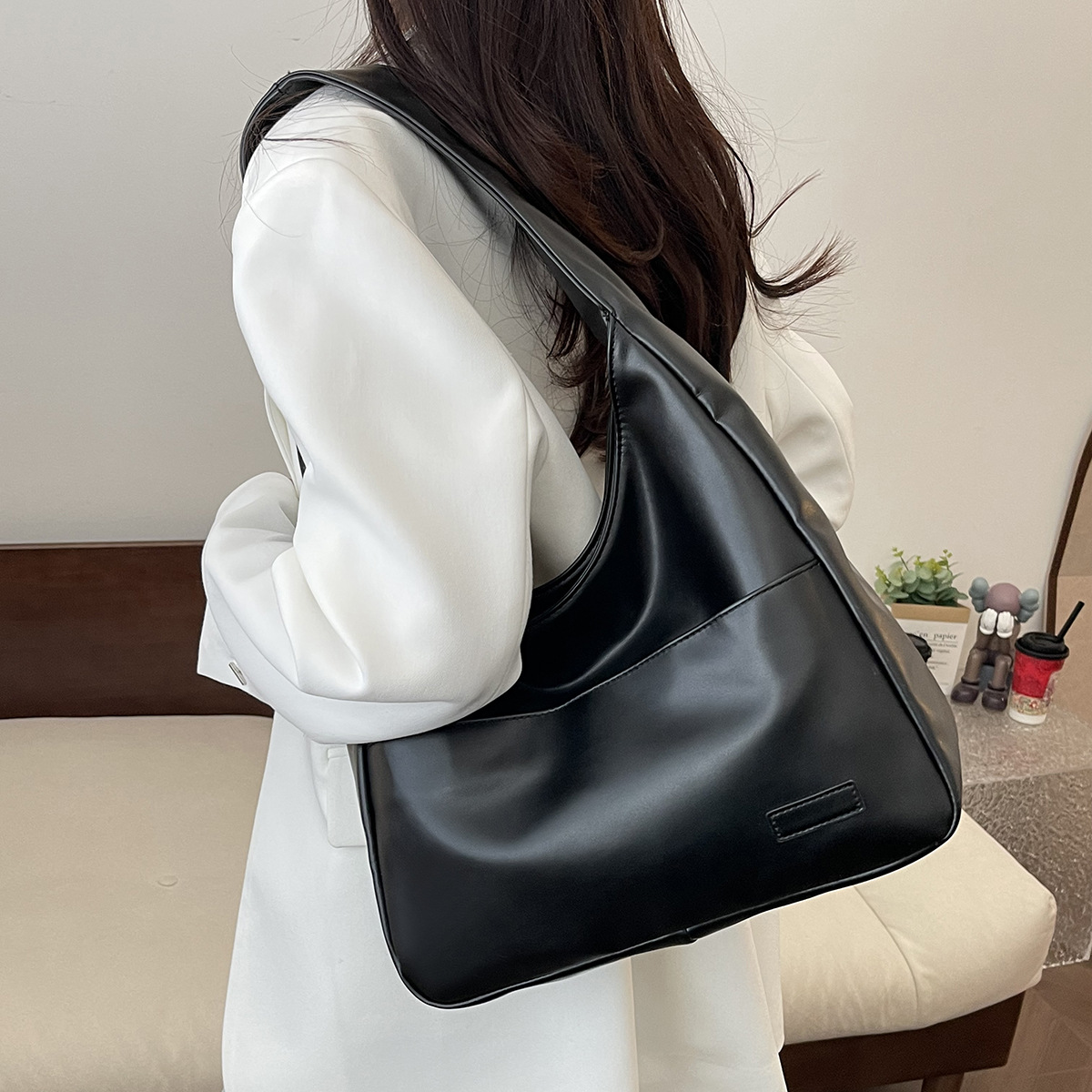 🔥100% Handmade Leather College Shoulder Bag Tote Bag - 🎁BUY 2 FREE SHIPPING