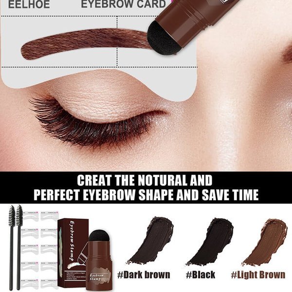 (🔥HOT SALE - 49% OFF) Perfect Brows Stencil & Stamp Kit, Buy 2 Get Extra 20% OFF