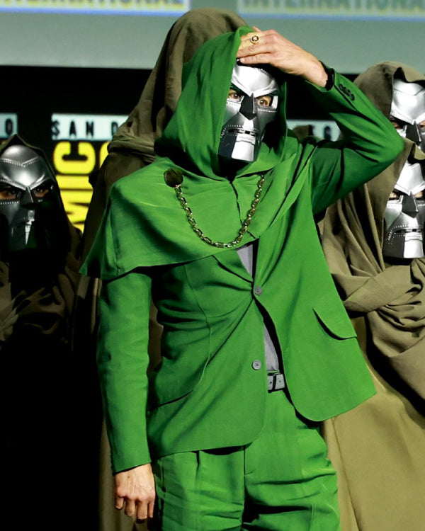 2024 Official Classic Movie Green Battlesuit - Mask