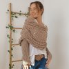 🍂TikTok Fall Sale — Last Day 70% OFF🎉Scarf With Sleeves, Knitted Cable Wrap