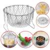 (🎅EARLY XMAS SALE-50% OFF) 🔥Magical Foldable Stainless Steel Kitchen Basket