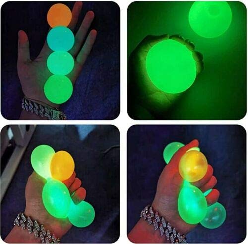 🔥(LAST DAY SALE- 50% OFF) STICKY BALL GLOW IN THE DARK