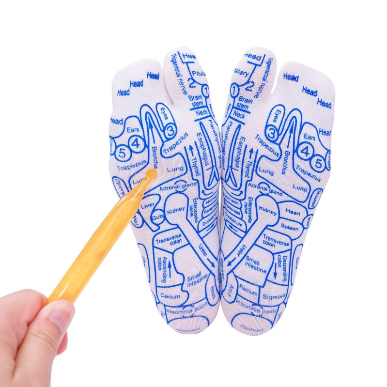 🔥Last Day Sale - 50% OFF🎁Reflexology Socks with Trigger Point Massage Tool