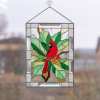 🔥Handmade Bird Stained Glass Window Panel-Buy 2 Free Shipping