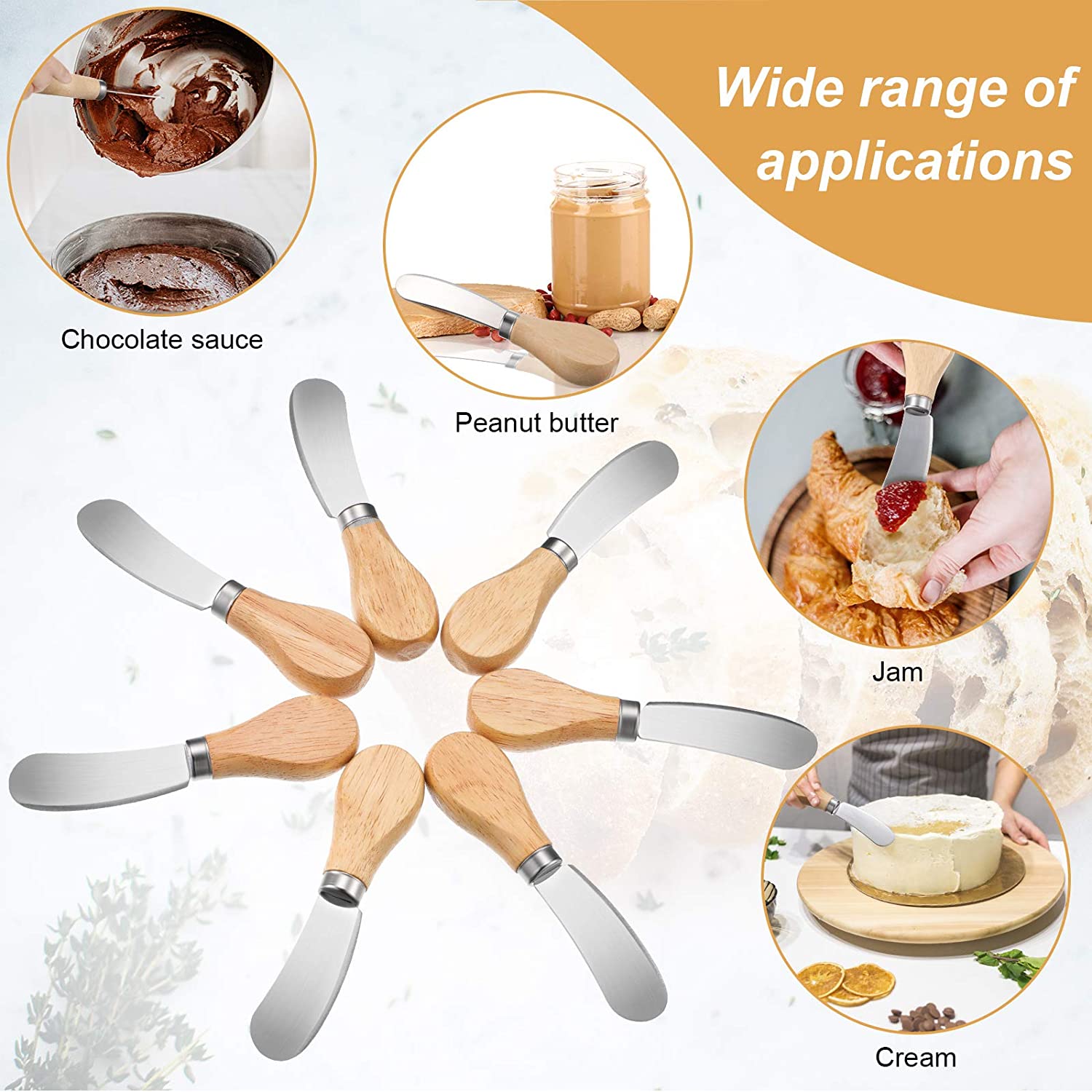 (🎄Christmas Hot Sale🔥🔥)Cheese Spreader Knife(BUY MORE SAVE MORE)