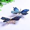 💜🦋AURA TOURMALINE KYANITE DRAGONFLY