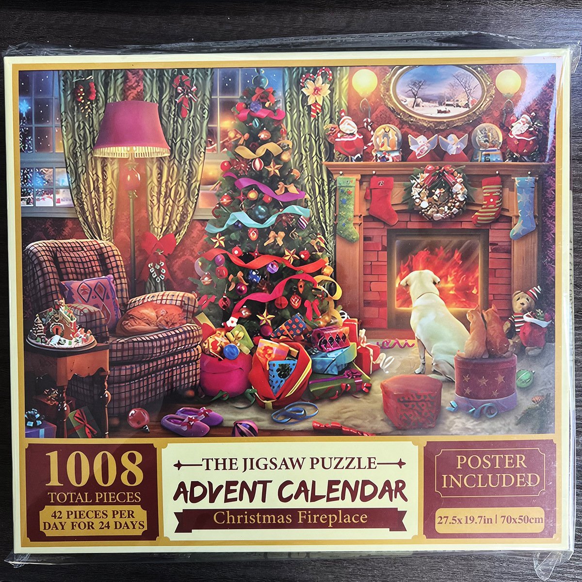 🔥Last Day Promotion 48% OFF-🎁-Christmas Advent Calendar Jigsaw Puzzle 1000pcs