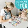 16-Pack Vibrant Educational Posters for Classroom & Homeschool