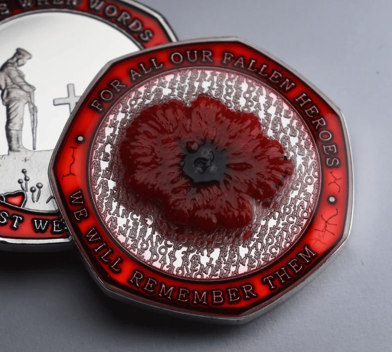 Limited Edition - Red Poppy Soldiers Commemorative Insignia