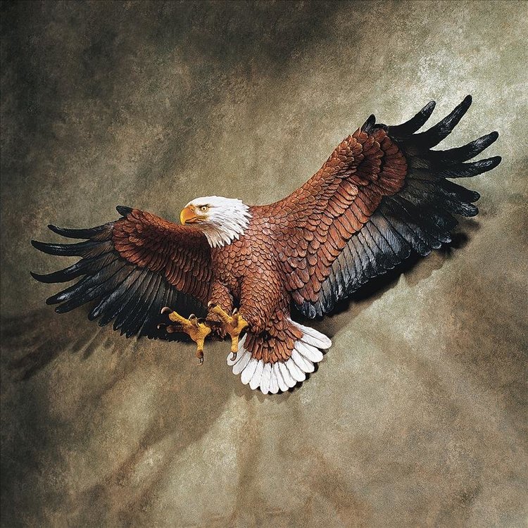 Freedom's Pride American Eagle Wall Sculpture