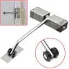Household silent no-punch automatic door closer