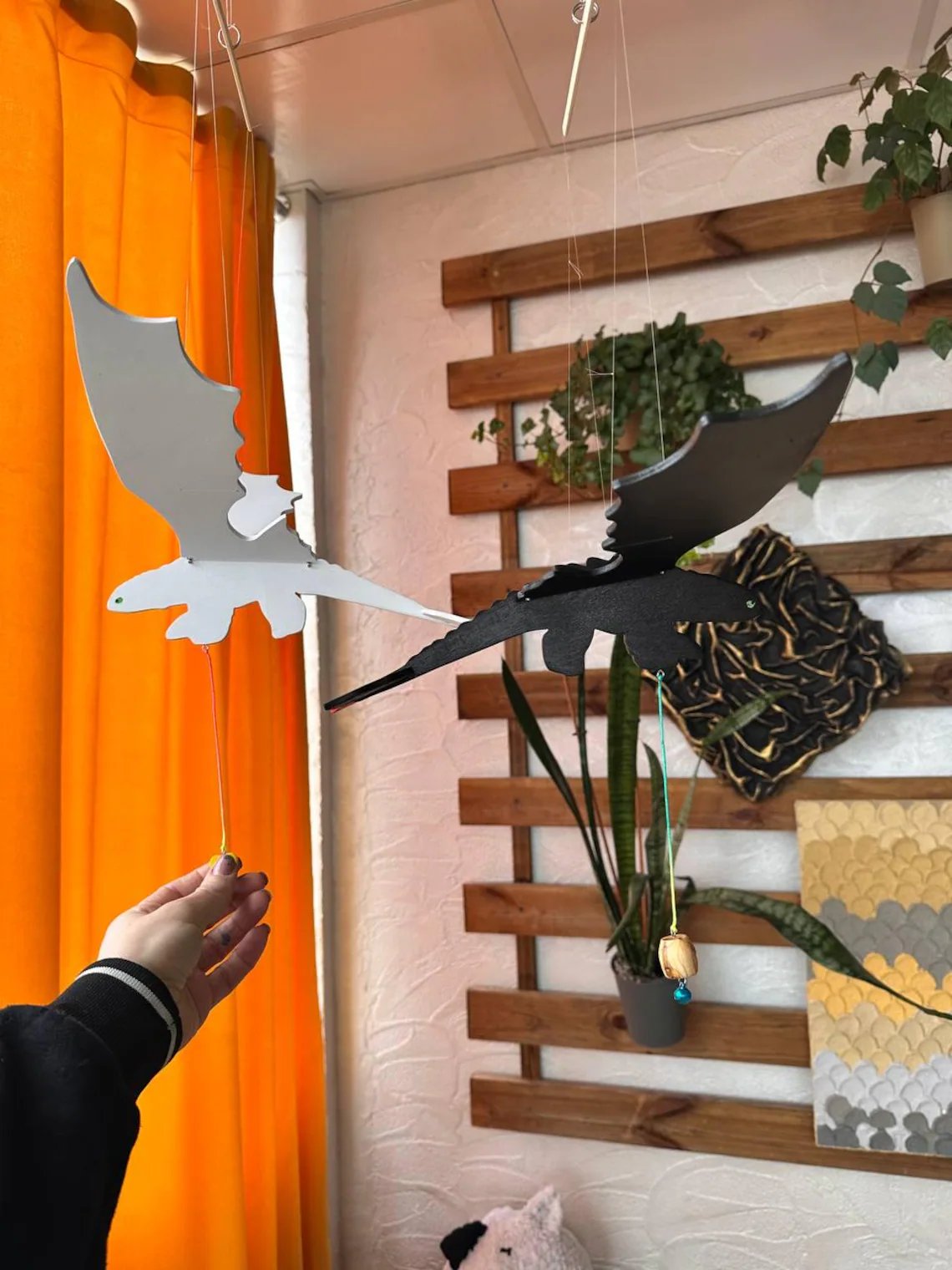 🎁TikTok Last Day Sale - 70% OFF🔥Elegant Handcrafted Wooden Flying Dragon for Garden and Indoor Decor