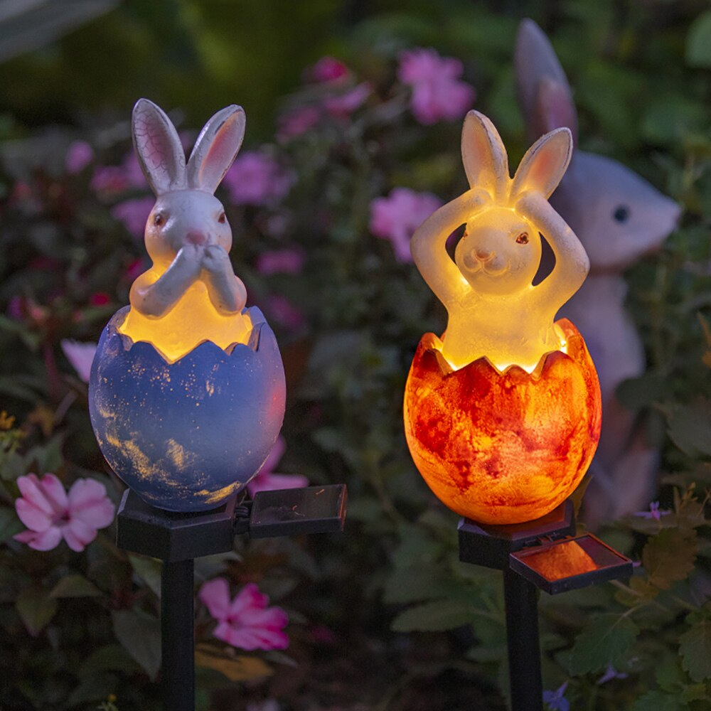 🐇Hop into Spring with our Solar-Powered Rabbit Lawn Lamp-📦BUY 2 FREE SHIPPING