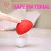 Mushroom Clitoral Sucking Stimulation Vibrator With Luminous Dust Cover