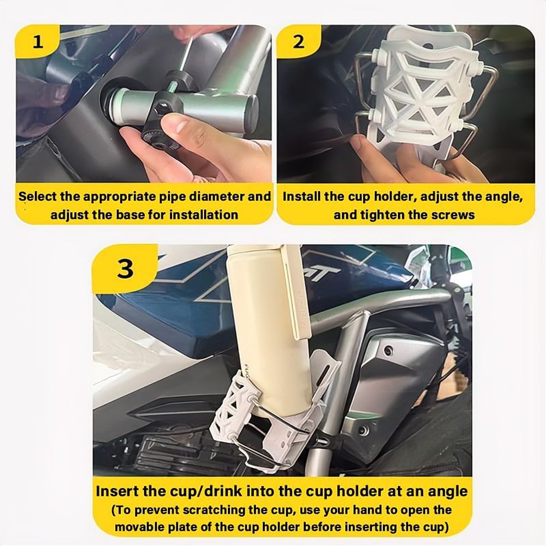 ⏰LAST DAY SALE 50% OFF💥Adaptive Motorcycle/Bicycle Water Bottle Holder