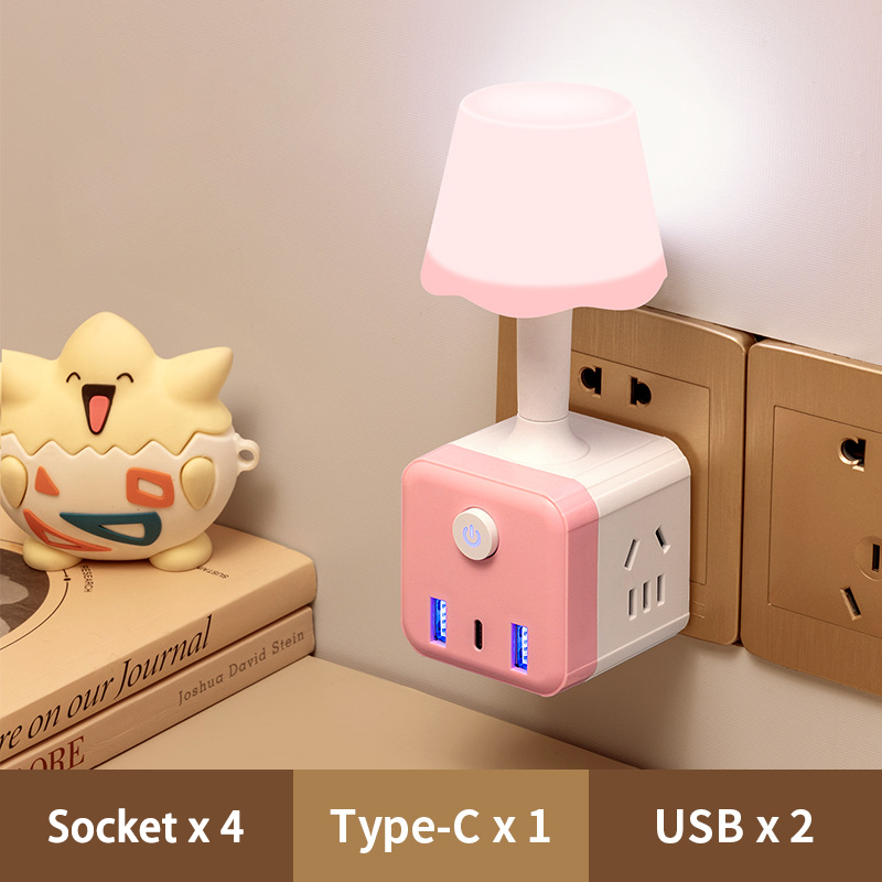 💗Mother's Day Sale 50% OFF💗LED Night Light Multi-Plug Socket Converter(BUY 2 GET FREE SHIPPING)