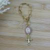 ✝️Pink Steering Wheel Rosary Charm Accessory