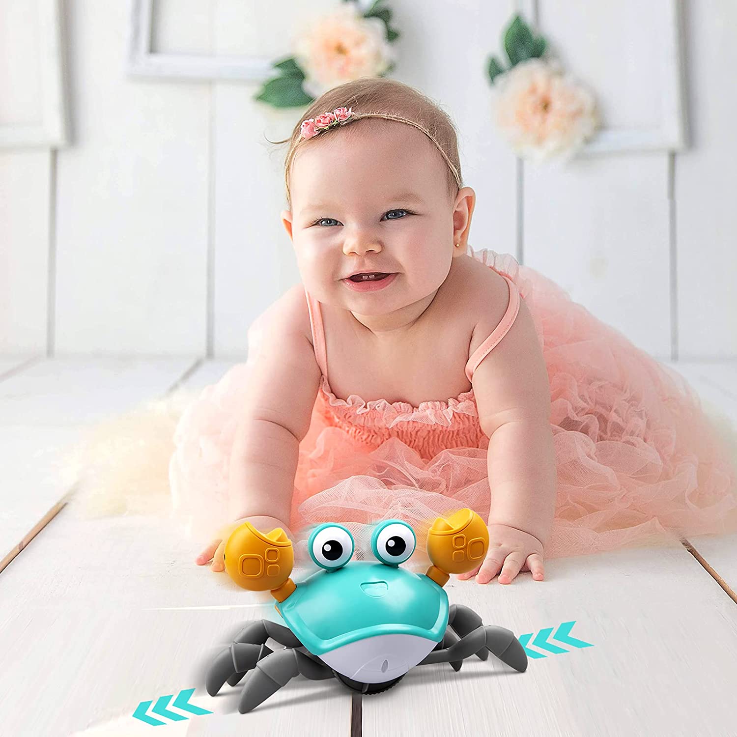 ⚡⚡Last Day Promotion 48% OFF - Crawling CrabTM Helps with Tummy Time🔥BUY 2 GET 1 FREE