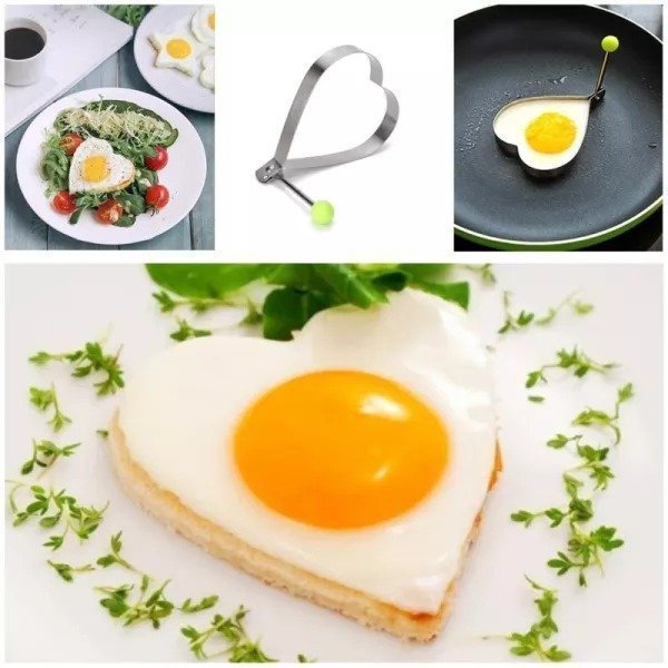 (2022 Hot Sale - 50% OFF)Stainless Steel Fried Egg Mold-