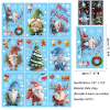 🔥Last Day Sale 59% OFF - 🎄3D Vision Christmas Window Stickers for Glass