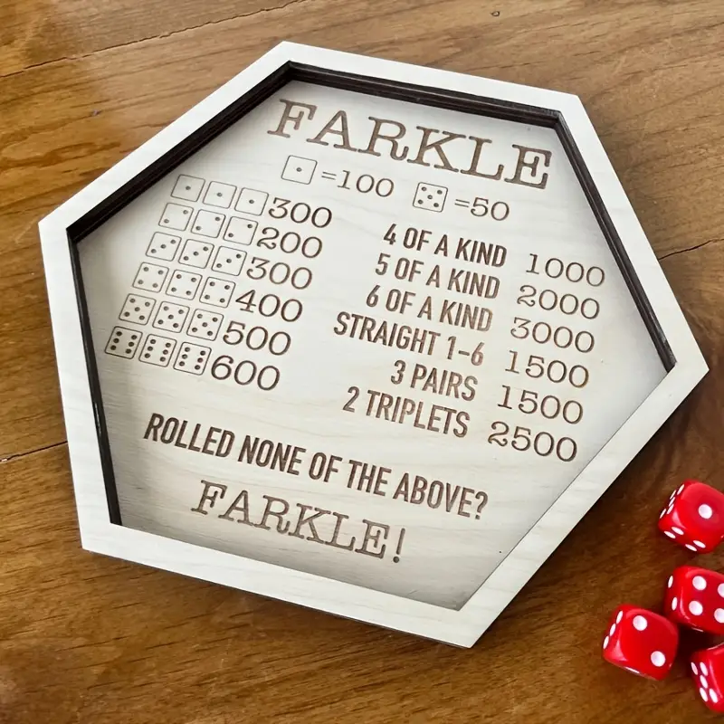 Farkle Dice Tray