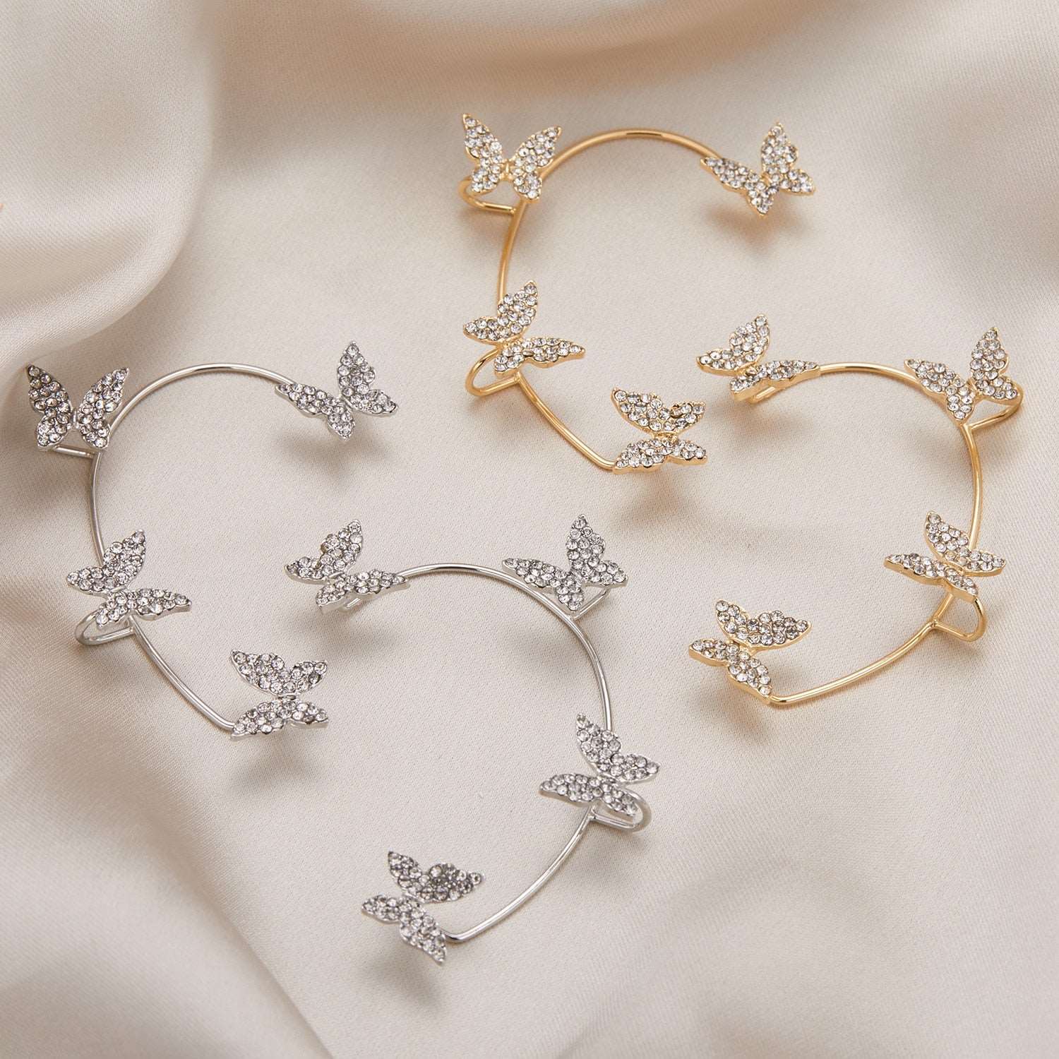 💗Mother's Day Sale 58% OFF🔥Butterfly Ear Cuffs🎁(Buy 2 Get 2 Free & Free Shipping)