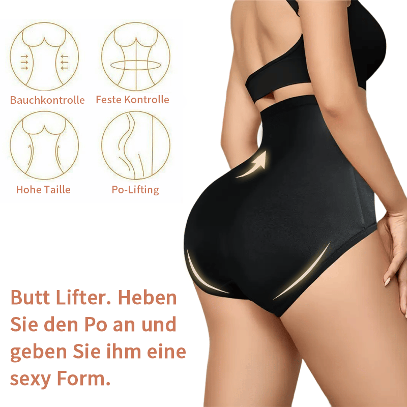 🔥Letzter Tag 49% Rabatt🎉4er-Pack Taillenhoher Shaping-Slip
