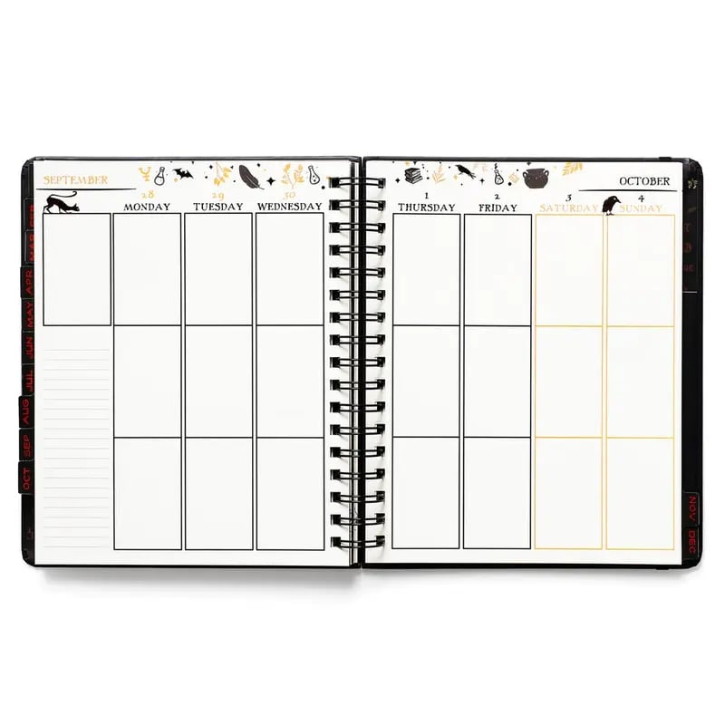 🔥Last Day 50% OFF - 📚Waiting for the Night 2026 Weekly Planner🧹HARDCOVER BOOK