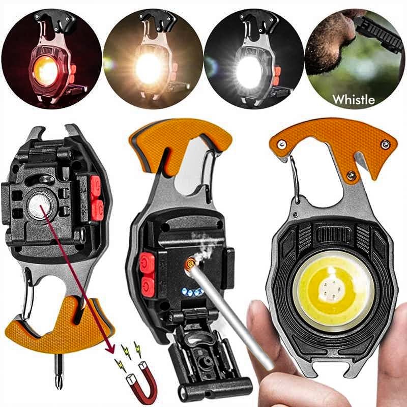 🔥Last Day Promotion 50% OFF🔥Powerful BeastTM Multifunction Keychain Flashlight - Buy 3 Get 1 Free