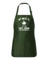 “My Meat Is 100% Going In Your Mouth” Funny BBQ Apron