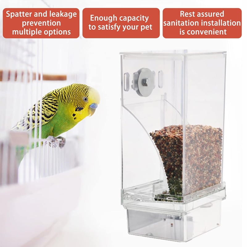 🔥No Mess Automatic Bird Feeder