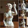 🔥Middle Finger Witch Statue